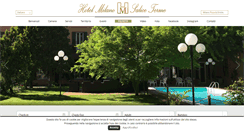 Desktop Screenshot of hotelmilanosaliceterme.it